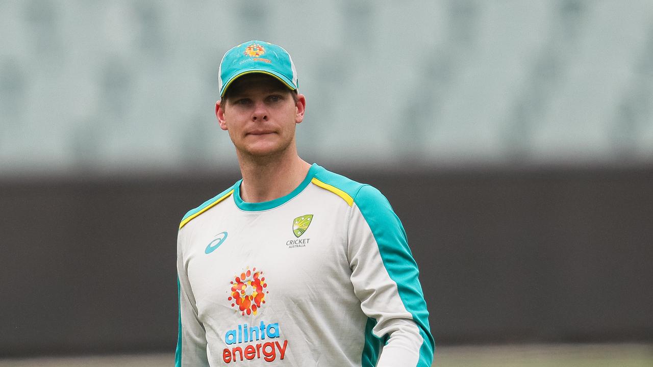 Steve Smith missed a net session after an apparent back injury.