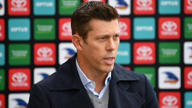 Crows chief executive Andrew Fagan has written to members. Picture: AAP