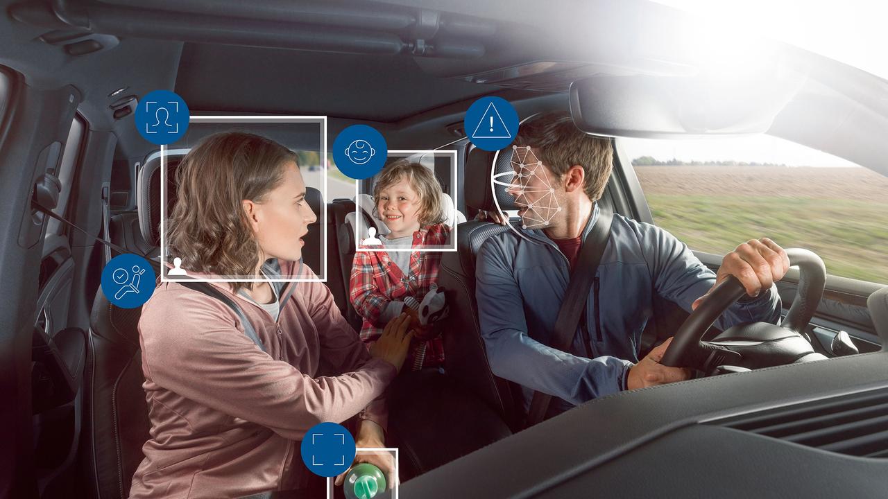 Advanced driver monitoring technology is increasingly prevalent in new cars. Picture: Bosch