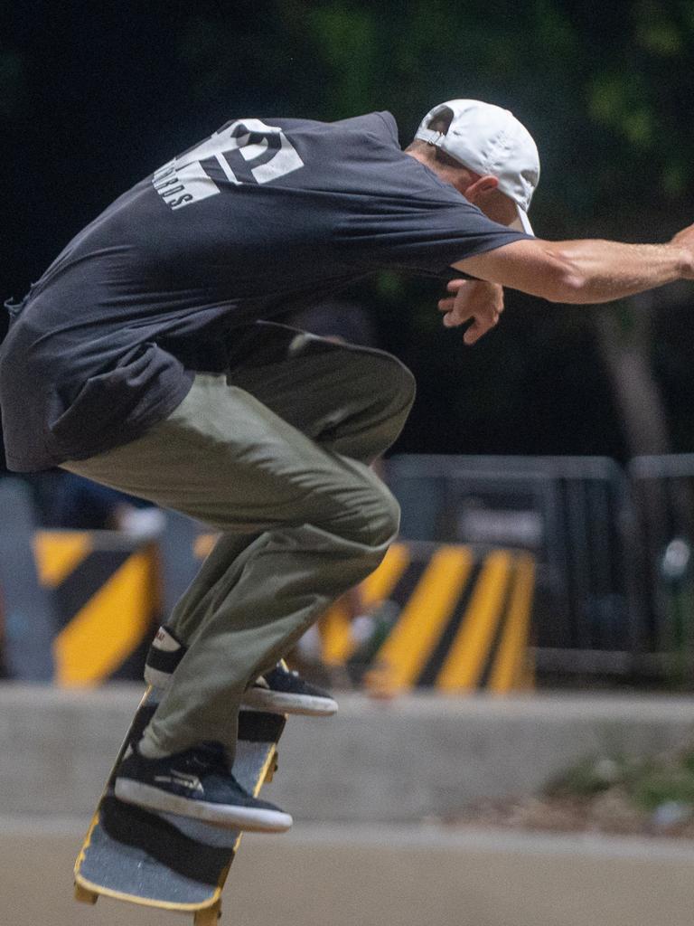 Rick Thomas at Rumble On The Reef Sugar Bowl Skatepark Saturday 23 September 2023 Picture:Michaela Harlow