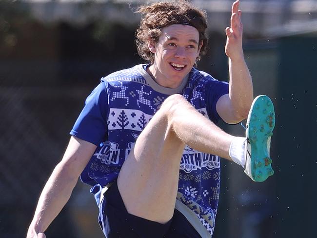 Brown training on the Gold Coast on Friday. Picture: Michael Klein