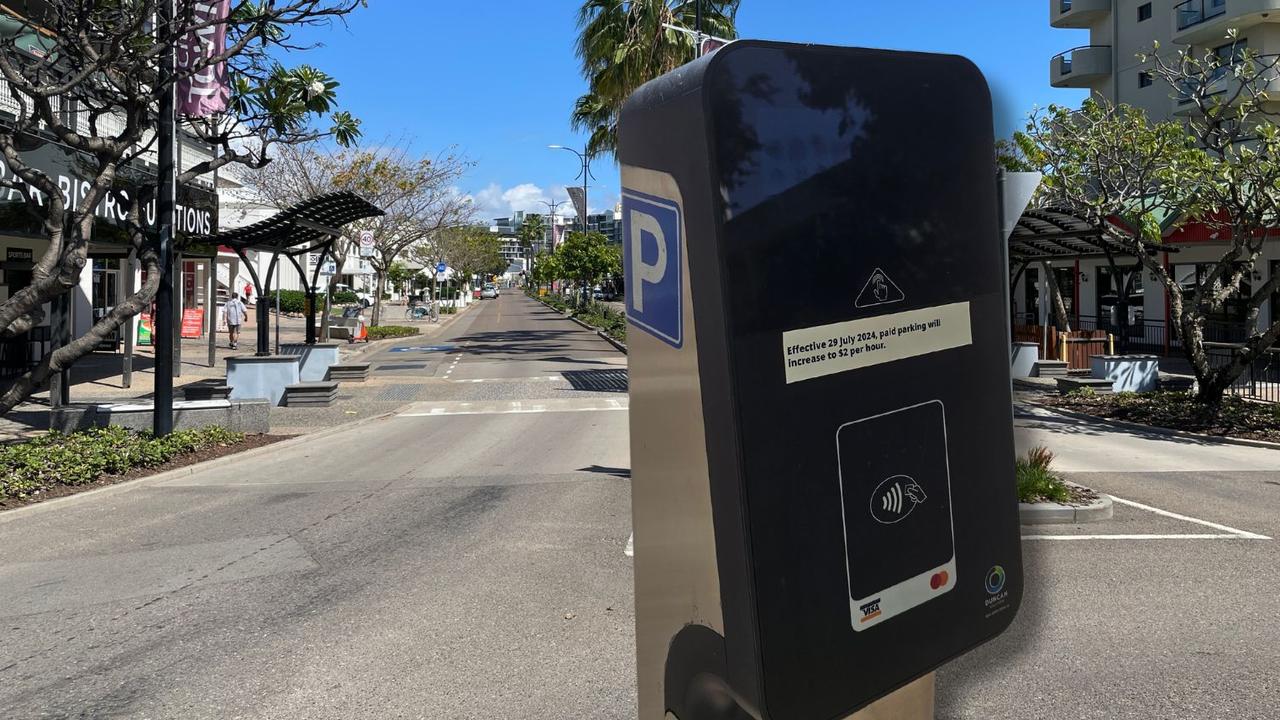 Multiple businesses have highlighted the council’s lack of consultation around the paid parking expansion in South Townsville. Pictures: Supplied.