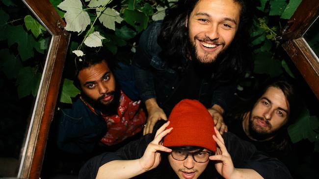 What’s cool? ... Gang Of Youths’ harbour ambitions to be stadium-sized rockers. Picture: Supplied