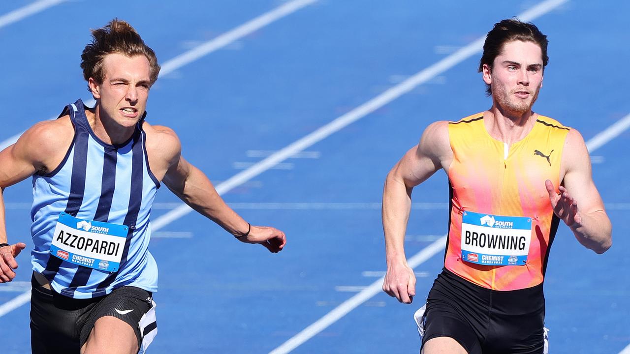 It was a tough meet for Browning. Photo by Sarah Reed/Getty Images