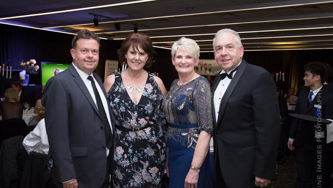 Aaron's Wish Charity Dinner - (L-R) Wayne and Ann Willmington with Kim and Michael Iori