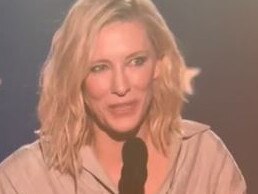 Cate Blanchett slams awards shows while accepting Best Actress at the Critics Choice Awards.