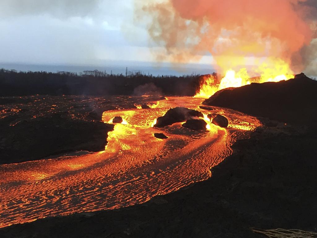 The Kilauea Volcano last erupted two years ago. AFP / US Geological Survey