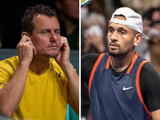 Hewitt begged Kyrgios before Davis Cup