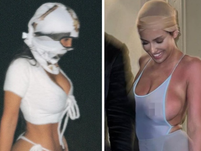 Kim Kardashian accused of copying Binaca Censori.