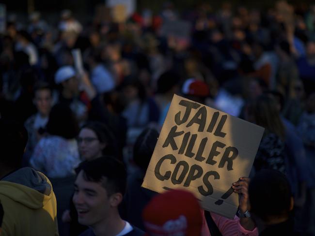 Call for action ... Protestors march over the death of Freddy Gray in  Philadelphia, Pennsylvania. Picture:  Getty