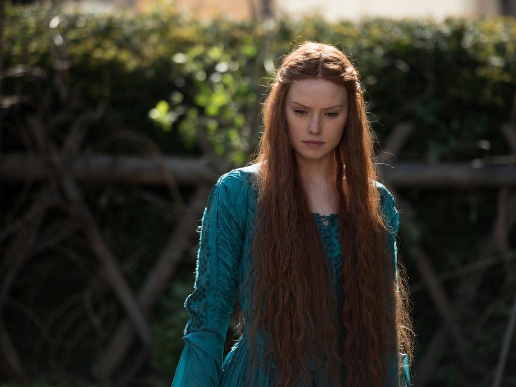 Daisy Ridley as Ophelia.