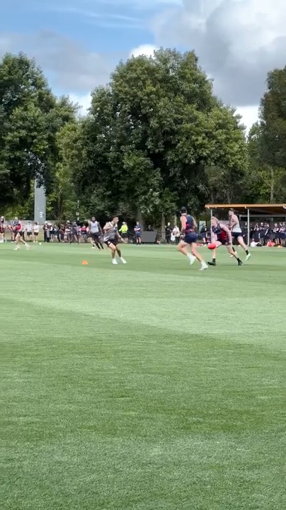 Clayton Oliver looking sharp at Dees training