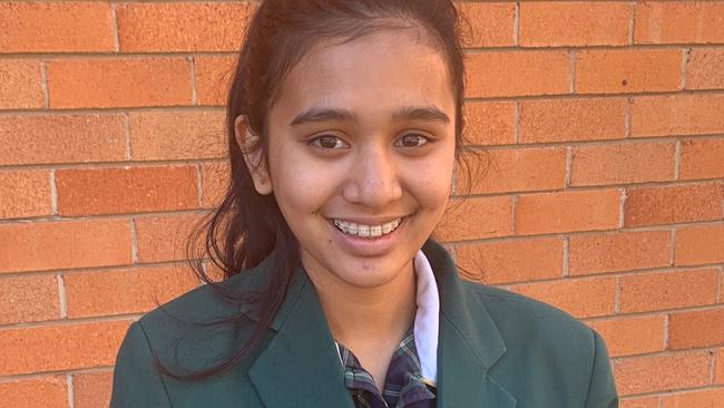 Ameya Jaurigue from Brigidine College has shone with her project involving the United Nations.