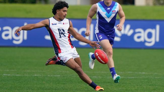 Reuben Rode in action for the RDFNL against Southern. Picture: Valeriu Campan