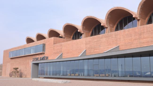 Stone & Moon winery, which is located at the eastern foot of Helan Mountain in northwest China's Ningxia Hui Region.