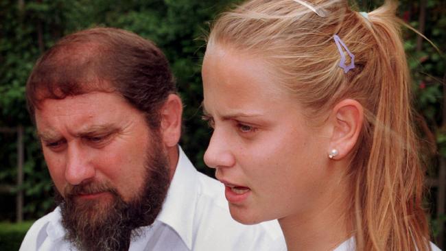 Jelena Dokic’s father Damir Dokic quickly earned a reputation for his public outbursts on the tennis circuit.