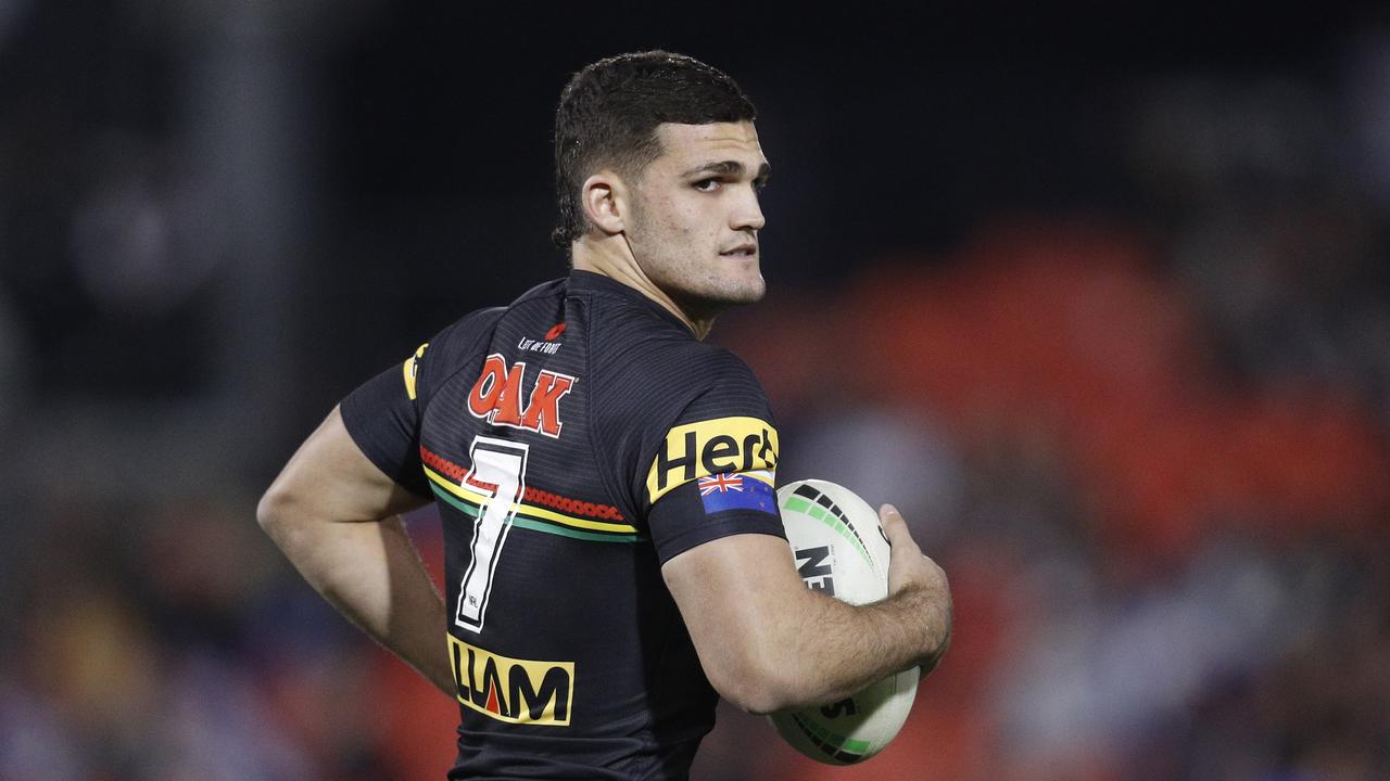 Nathan Cleary may have to undergo surgery. (Photo by Jason McCawley/Getty Images)