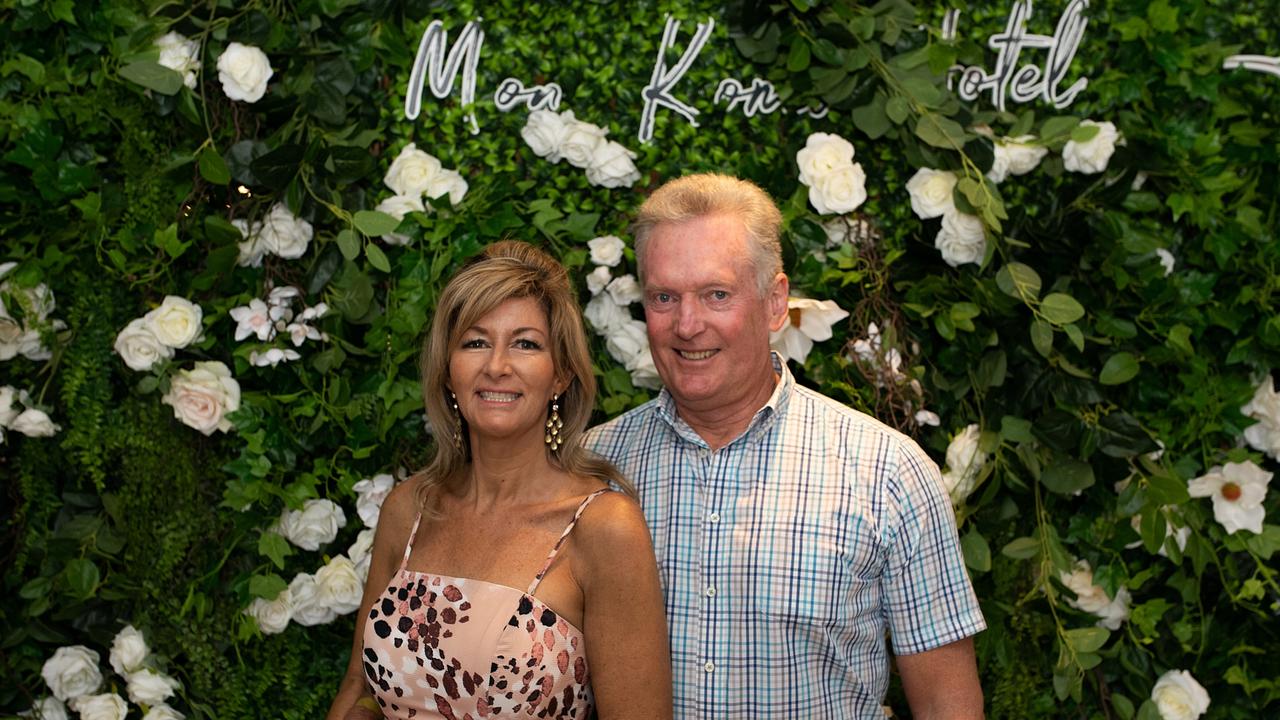 Melbourne Cup at Mon Komo Hotel. Pete and Kerrie Marsh