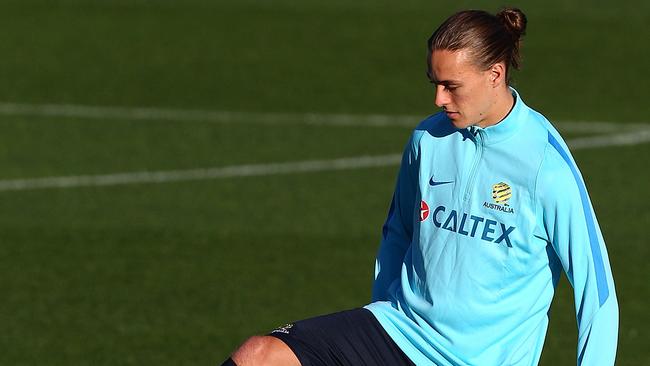 Jackson Irvine of Australia.