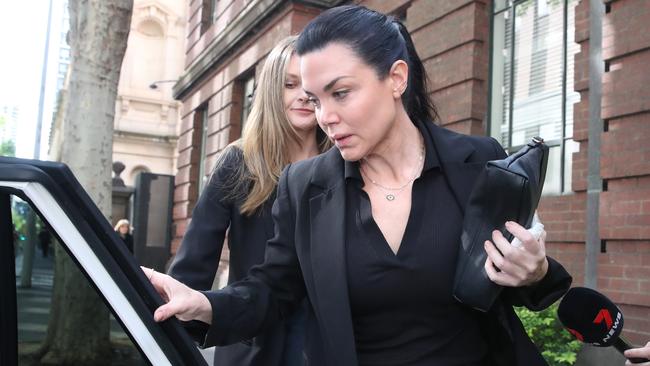 Amorosi denies suggestions she is suing her mother because she is in a bad financial situation. Picture: David Crosling