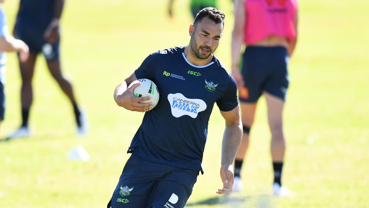 Ryan James is eyeing a starting spot with the Broncos. Picture: NRL Photos