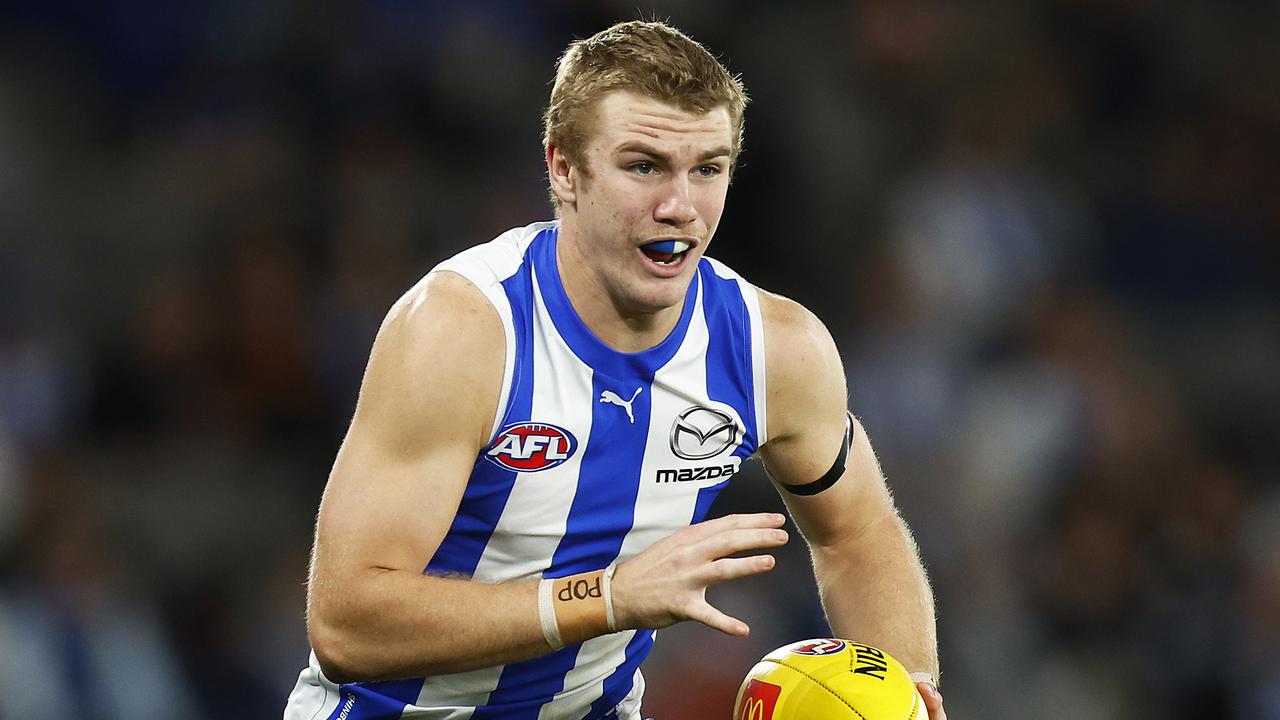 Jason Horne-Francis wants to get home to SA after just one season with North Melbourne. Picture: Daniel Pockett
