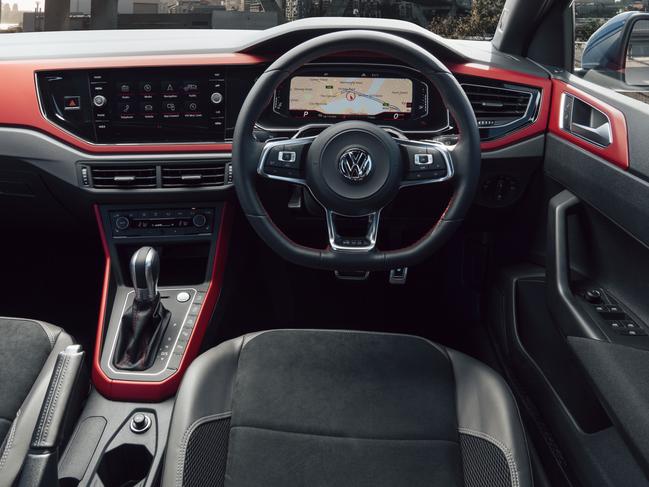 Polo GTI cockpit: Smartly furnished but options packs make it even slicker