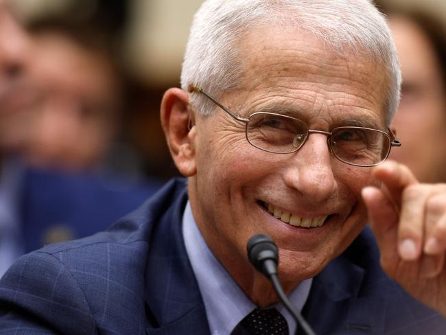 Dr Anthony Fauci, former White House Covid adviser. Picture: Chip Somodevilla/Getty Images/AFP