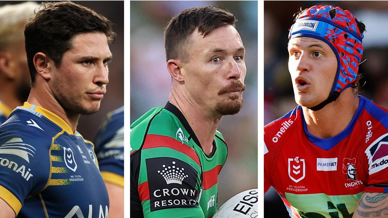 Mitchell Moses, Damien Cook and Kalyn Ponga.