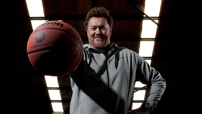 Boomers legend Luc Longley has stood down after seven years as an assistant to the national team. Picture: Toby Zerna