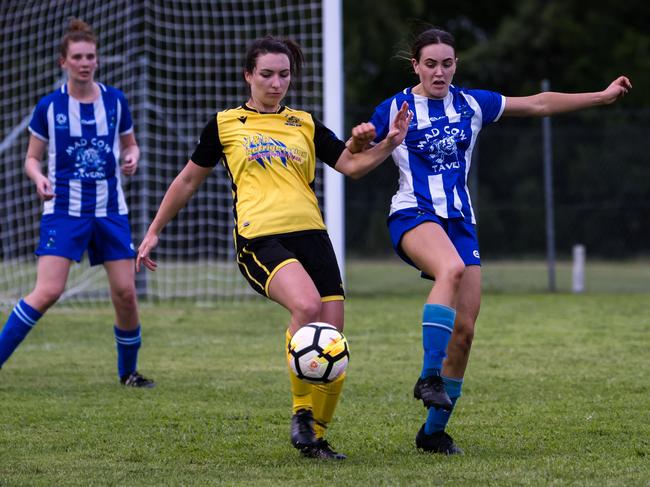 Edge Hill United's Shelley Macauley. Picture: Emily Barker.