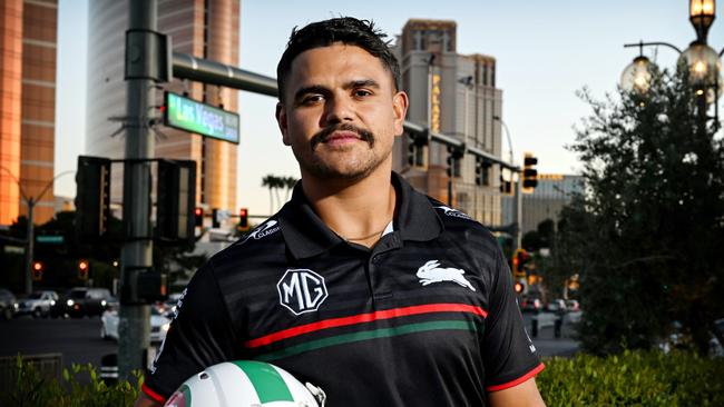 Latrell Mitchell is a powerful voice for Indigenous athletes. Pic: NRL Photos