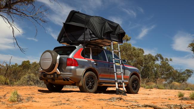 Porsche's original Cayenne is a capable off-roader. Picture: Toby Hagon