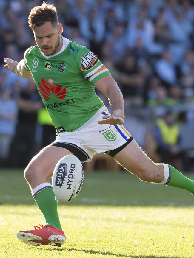 Aidan Sezer’s kicking game will be vital. Picture: AAP