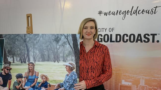 Southport councillor Brooke Patterson on the Gold Coast.