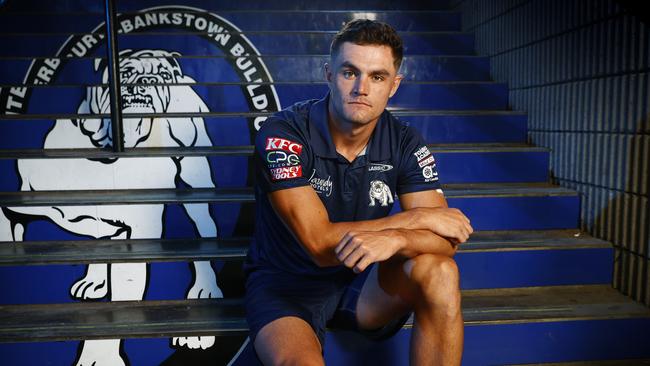 Kyle Flanagan’s NRL future is up in the air. Picture: Richard Dobson