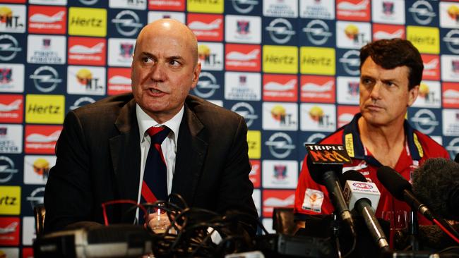 Jackson appointed the great Paul Roos as Demons coach.