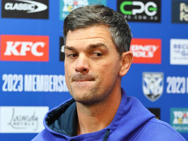 Cameron Ciraldo has made no apologies for a Bulldogs culture shake-up. Picture: Max Mason-Hubers