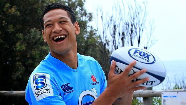 The Waratahs and Wallabies will be relying heavily on Israel Folau’s talents this season. Picture:...