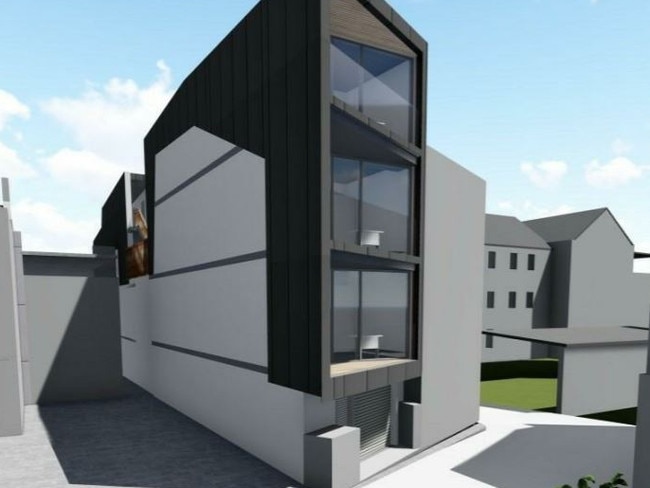 How the boarding house might look from Bell Lane