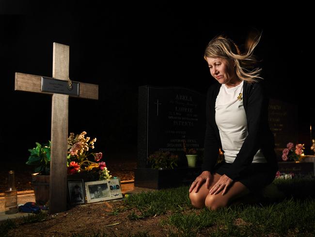 Julie-Ann Finney collected almost 300,000 signatures calling for a royal commission into ADF suicides. Picture: Tricia Watkinson