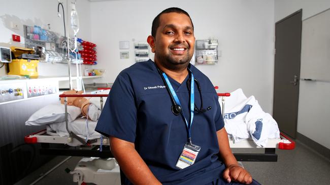 Dinesh Palipana made headlines for overcoming his disability to receive an internship as a doctor at Gold Coast Hospital.