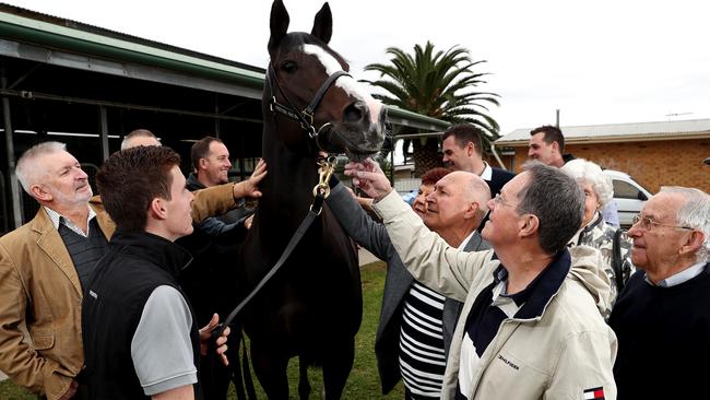 Connections with Mica Lil at last year’s SA carnival. Picture: CALUM ROBERTSON