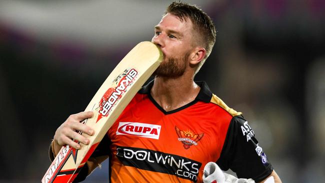 David Warner signed off from the IPL in typical belligerent style.