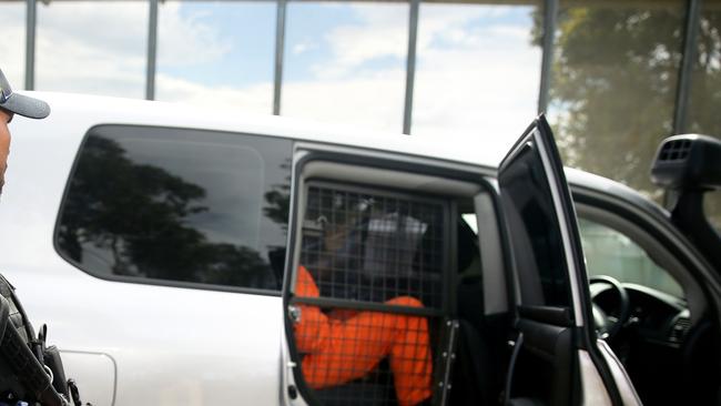 A Corrections officer at the Mary Wade Correctional Centre in Lidcombe.