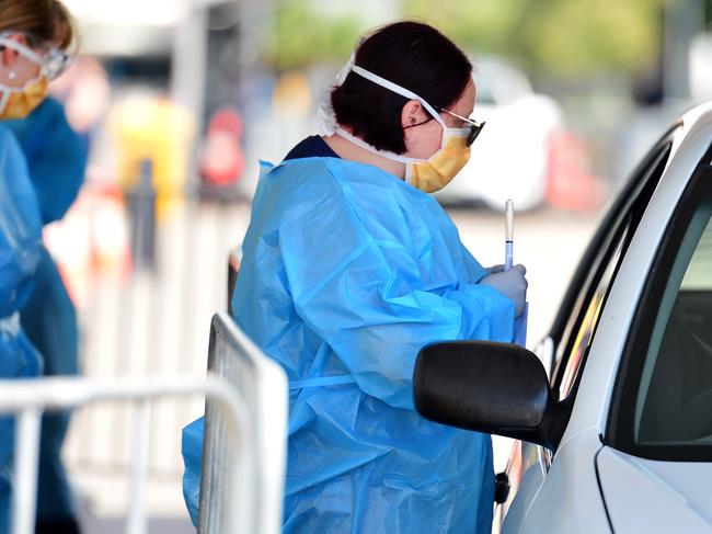 The Townsville Hospital and Health ServiceÕs COVID-19 drive-through assessment clinic is now at Reid Park in Railway Estate.