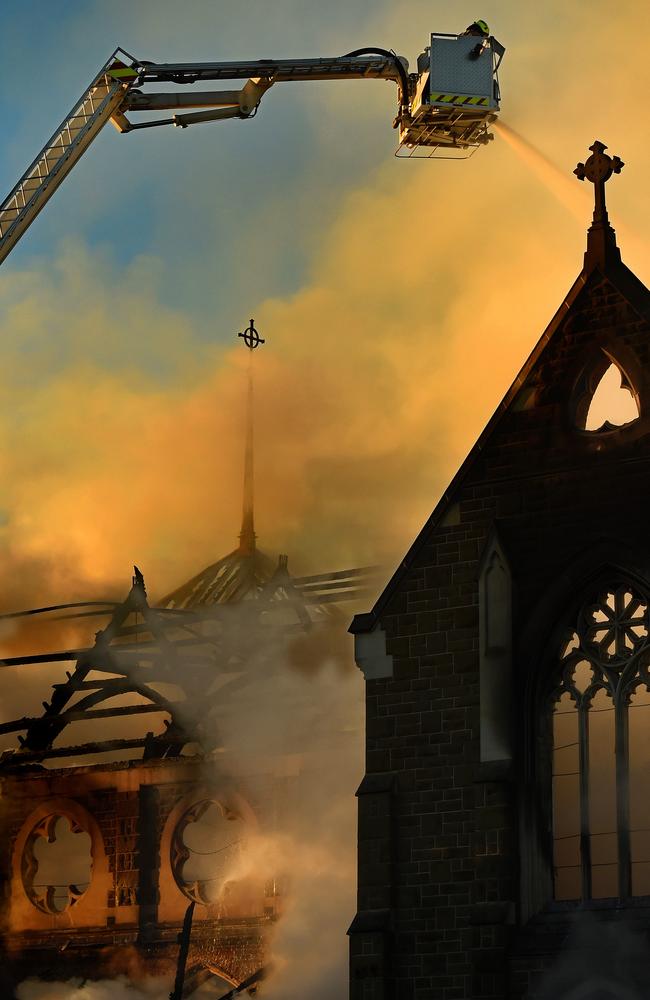 St James Catholic Church North Road, East Brighton was gutted. Pic: Nicole Garmston