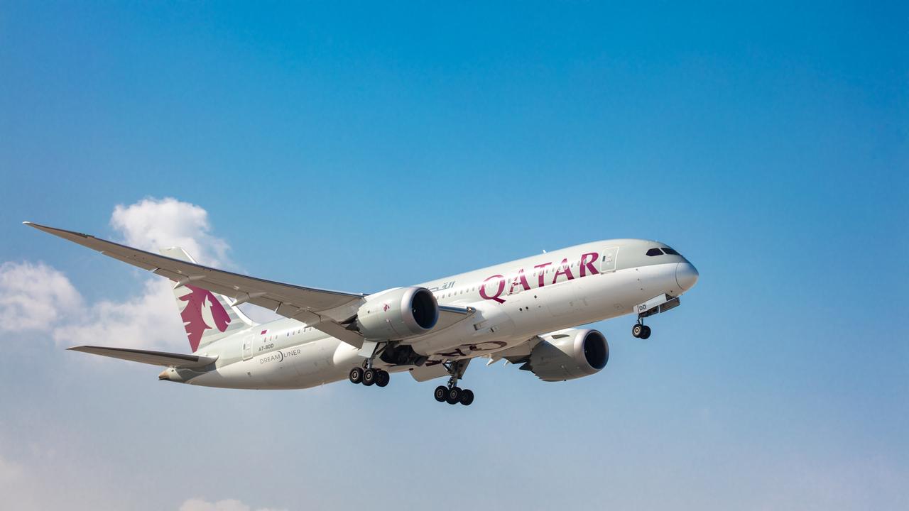 The 300-passenger Doha flight was forced to land back at Brisbane Airport shortly after takeoff. Picture: File photo