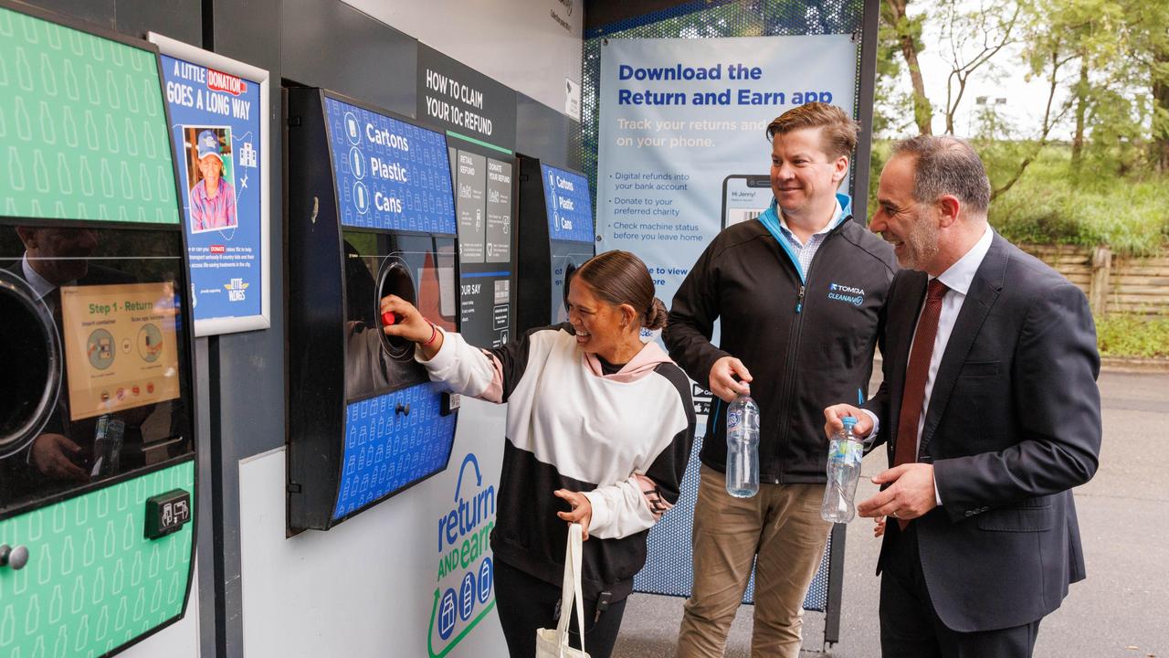 NSW’s container deposit scheme is also popular. Picture: NCA NewsWire