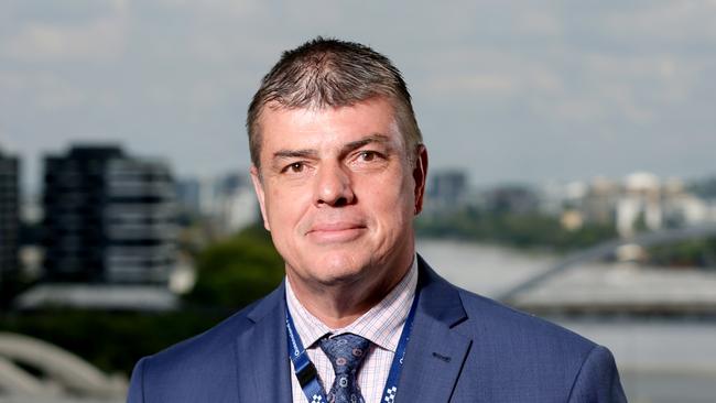 Detective Superintendent Brendan Smith is manning a task force to nip Brisbane’s youth crime gangs in the bud. Picture: Steve Pohlner